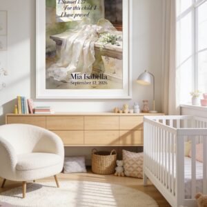 For This Child I Prayed – Personalized Baptism Voice Keepsake