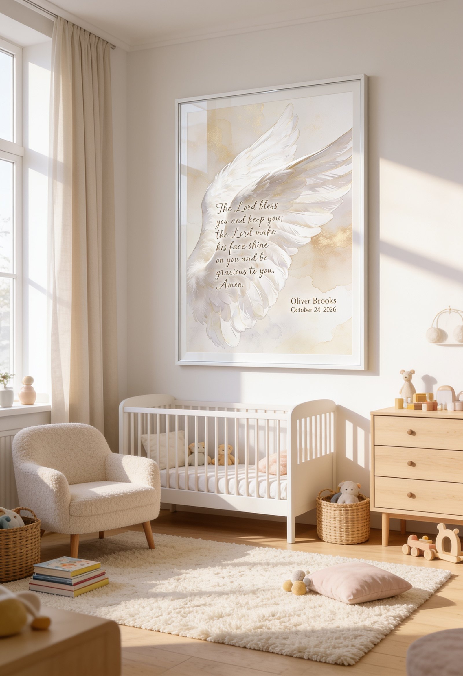The Lord Bless You & Keep You – Personalized Baptism Voice Keepsake